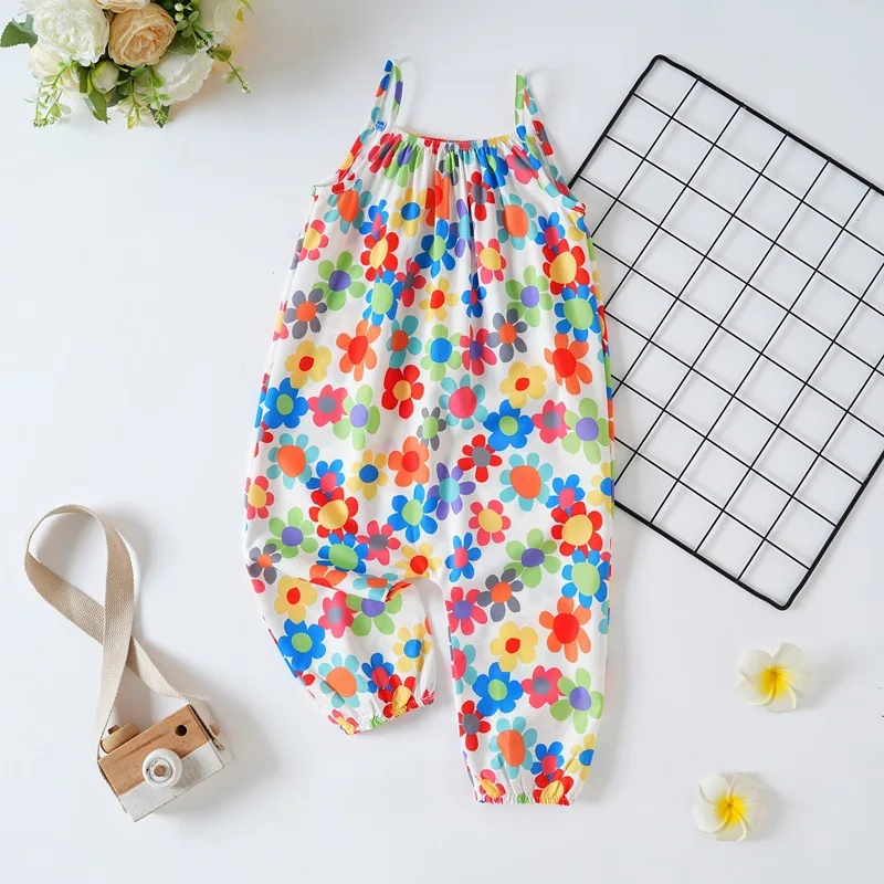 Baby Sleeveless Romper with Straps for Girls Floral Cute Baby Fashion and Beautiful Kids Long Cute Pants
Baby Sleeveless Romper with Straps for Girls Floral Cute Baby Fashion and Beautiful Kids Long Cute Pants