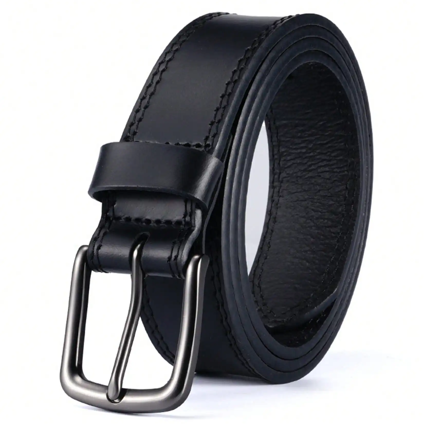 Men's Genuine Full Grain Leather Belt | 1.5 Inch Wide Casual Belt For Jeans | Handmade Leather Accessories With Gift Box | Durable Everyday Dress Belt
Men's Genuine Full Grain Leather Belt | 1.5 Inch Wide Casual Belt For Jeans | Handmade Leather Accessories With Gift Box | Durable Everyday Dress Belt