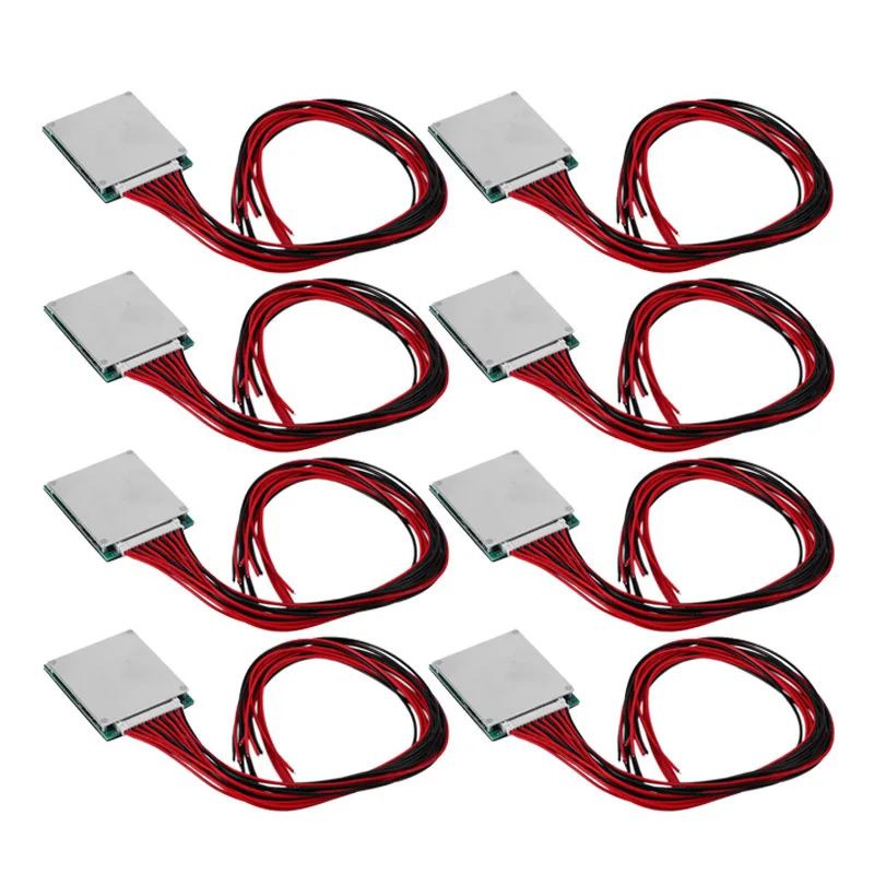 8Pcs 16S 60V 20A Li-Ion Lithium 18650 Battery BMS PCB Protection Board With Balance For E-Bike Escooter
8Pcs 16S 60V 20A Li-Ion Lithium 18650 Battery BMS PCB Protection Board With Balance For E-Bike Escooter