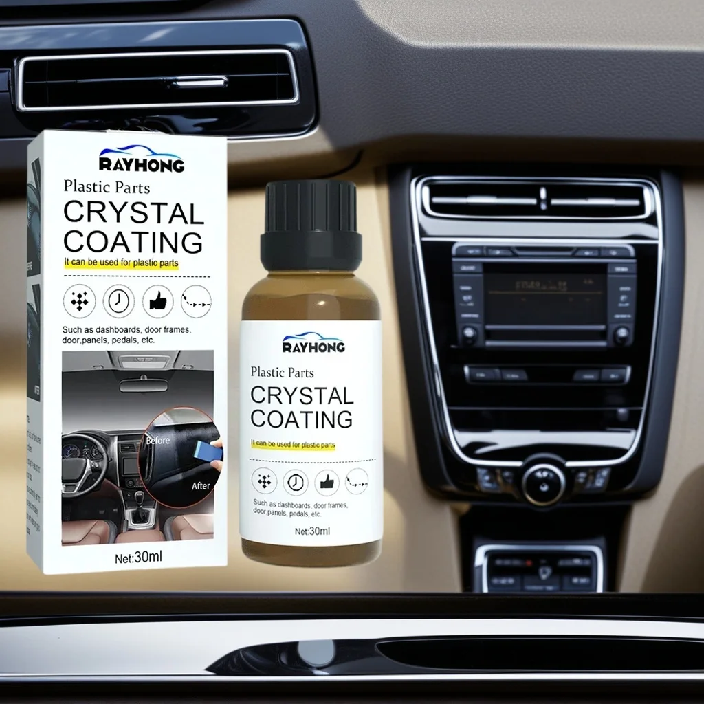 30ml Plastic Plating Crystal Coating Agent - Auto Interior Car Plastic Renovated Coating for Motorcycle Care
30ml Plastic Plating Crystal Coating Agent - Auto Interior Car Plastic Renovated Coating for Motorcycle Care