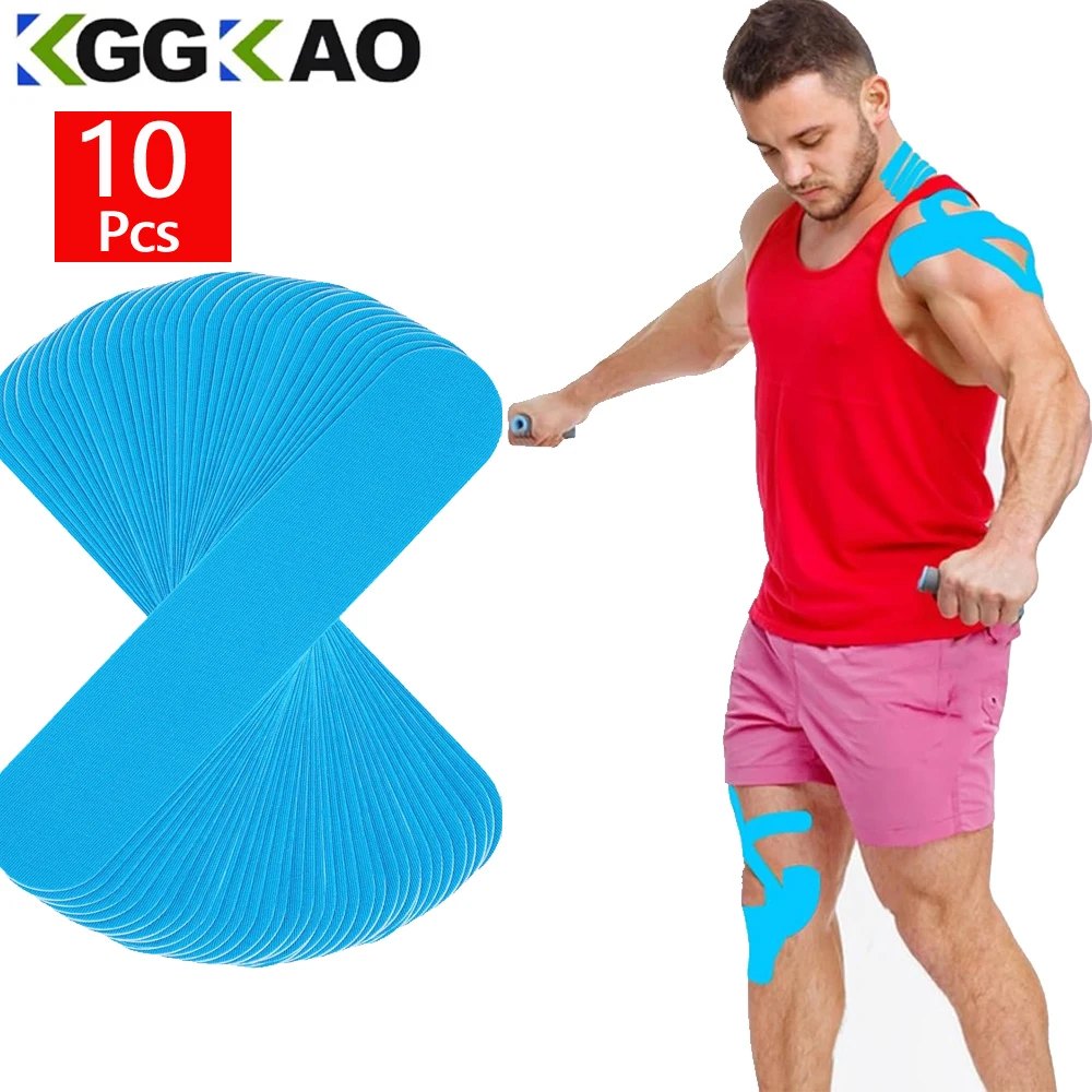 10PC Precut Kinesiology Tape Strips Athletic Tape,Kinetic Tape,Elastic Muscle Tape,Sports Tape,Knee Tape for Exercise,Daily Use
10PC Precut Kinesiology Tape Strips Athletic Tape,Kinetic Tape,Elastic Muscle Tape,Sports Tape,Knee Tape for Exercise,Daily Use