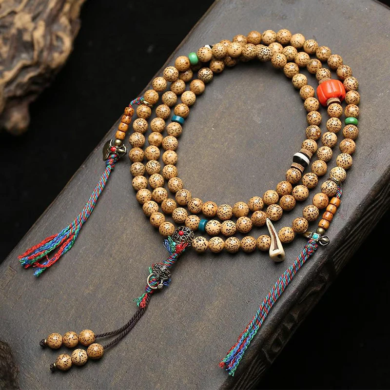 Tibetan- Buddhist ,-moon Bodhi, 108 beads, vintage-style bracelet accessories
Tibetan- Buddhist ,-moon Bodhi, 108 beads, vintage-style bracelet accessories