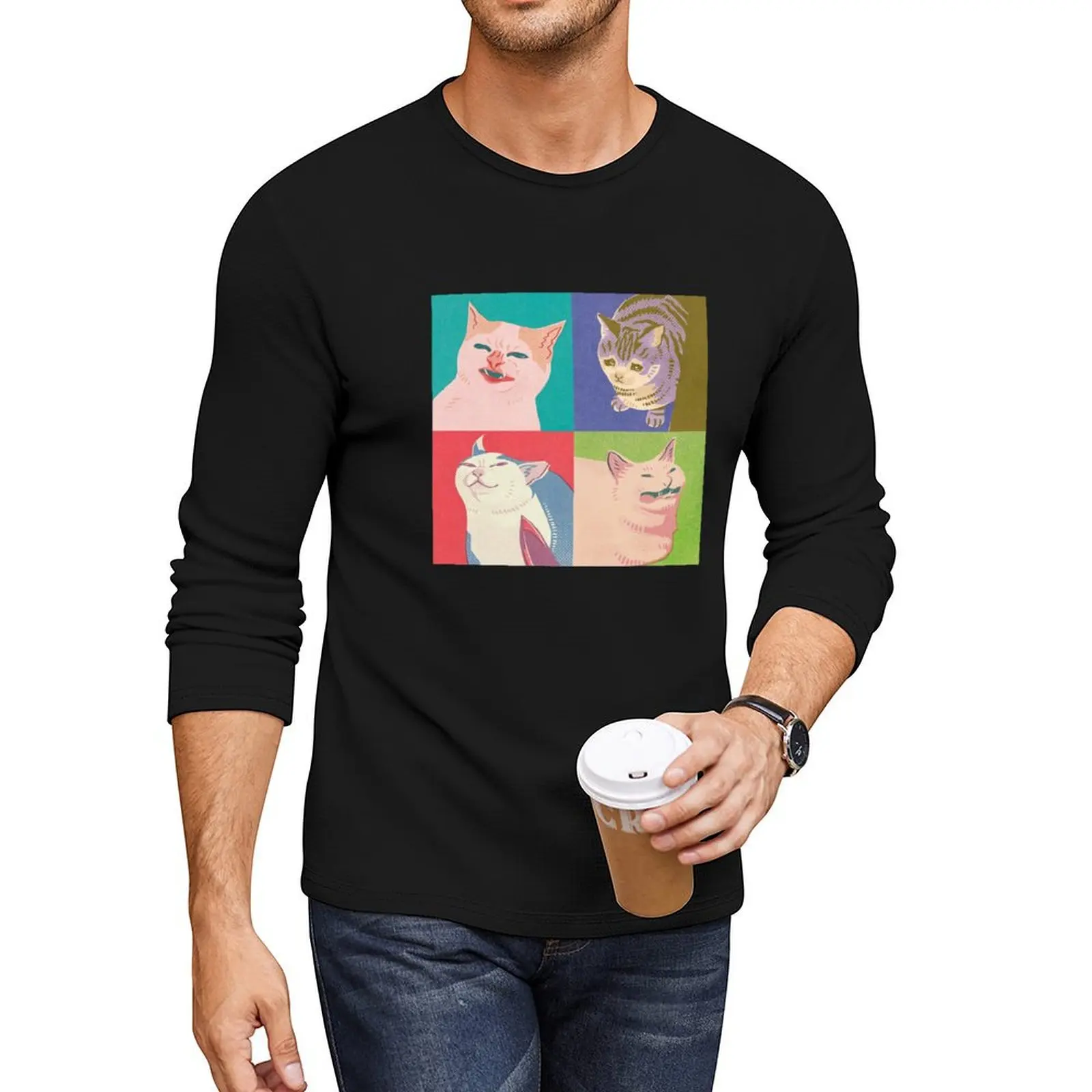 Длинная футболка Four Meme Cats of the Apocalypse, одежда в стиле аниме, футболки для мальчиков, рубашка с животным принтом для мальчиков, простые белые футболки для мужчин
Длинная футболка Four Meme Cats of the Apocalypse, одежда в стиле аниме, футболки для мальчиков, рубашка с животным принтом для мальчиков, простые белые футболки для мужчин