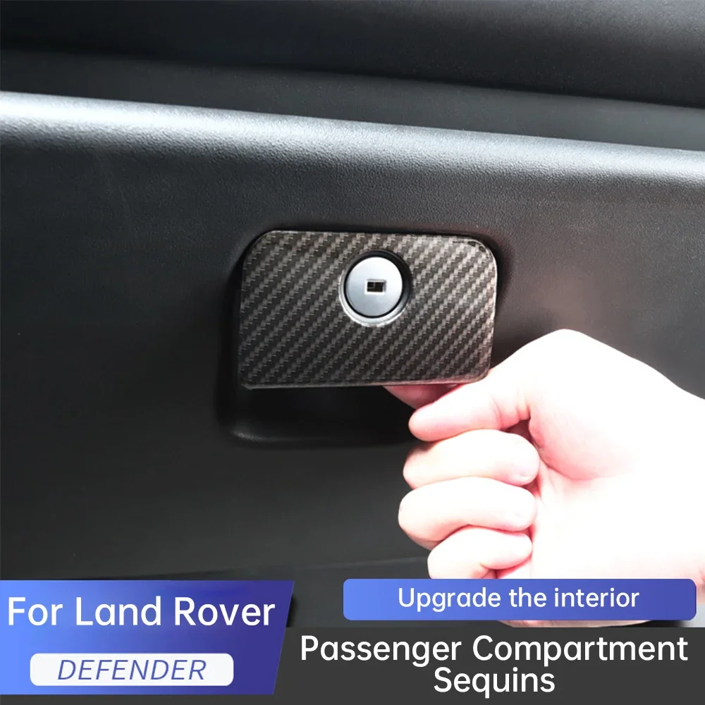 For Land Rover Defender 90 110 2020 -2025 Car Passenger Storage Box Switch Sequin Glove Box Puller Sticker Passenger Kick Panel
For Land Rover Defender 90 110 2020 -2025 Car Passenger Storage Box Switch Sequin Glove Box Puller Sticker Passenger Kick Panel