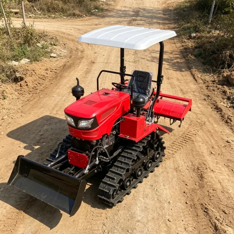 Customized All‑Terrain Plowing Tractor, Farm Rotary Tiller, Tracked Rotary Tiller, High‑Efficiency Plowing Machine
Customized All‑Terrain Plowing Tractor, Farm Rotary Tiller, Tracked Rotary Tiller, High‑Efficiency Plowing Machine