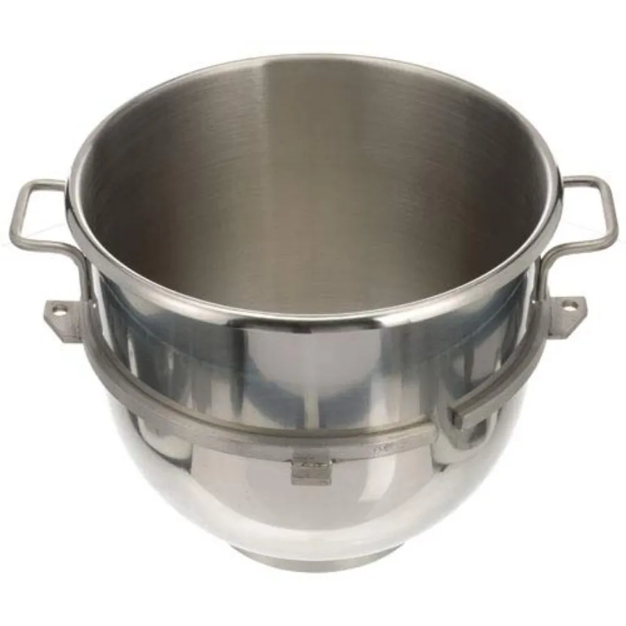 Replacement mixing bowl for Hobart VMLH60 mixer, 60 QT ccity, stainless steel, silver, exact-fit precision design
Replacement mixing bowl for Hobart VMLH60 mixer, 60 QT ccity, stainless steel, silver, exact-fit precision design