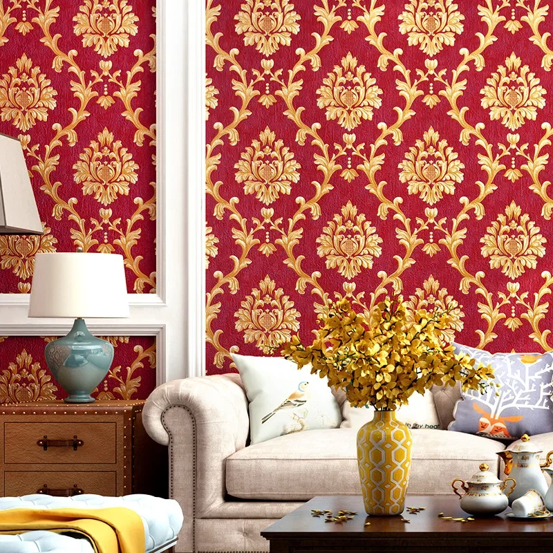 3D европейские дамасские обои, водонепроницаемые роскошные теплые обои для спальни, гостиной, инженерного ТВ-фона, настенные обои
3D европейские дамасские обои, водонепроницаемые роскошные теплые обои для спальни, гостиной, инженерного ТВ-фона, настенные обои