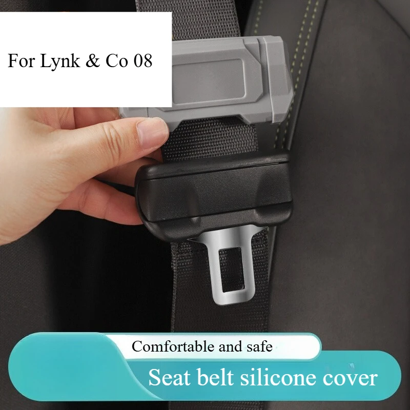 Защитный чехол для ремня безопасности Lynk & Co 08, специальный чехол для предотвращения столкновений, силиконовый чехол для переднего и заднего ремня безопасности
Защитный чехол для ремня безопасности Lynk & Co 08, специальный чехол для предотвращения столкновений, силиконовый чехол для переднего и заднего ремня безопасности