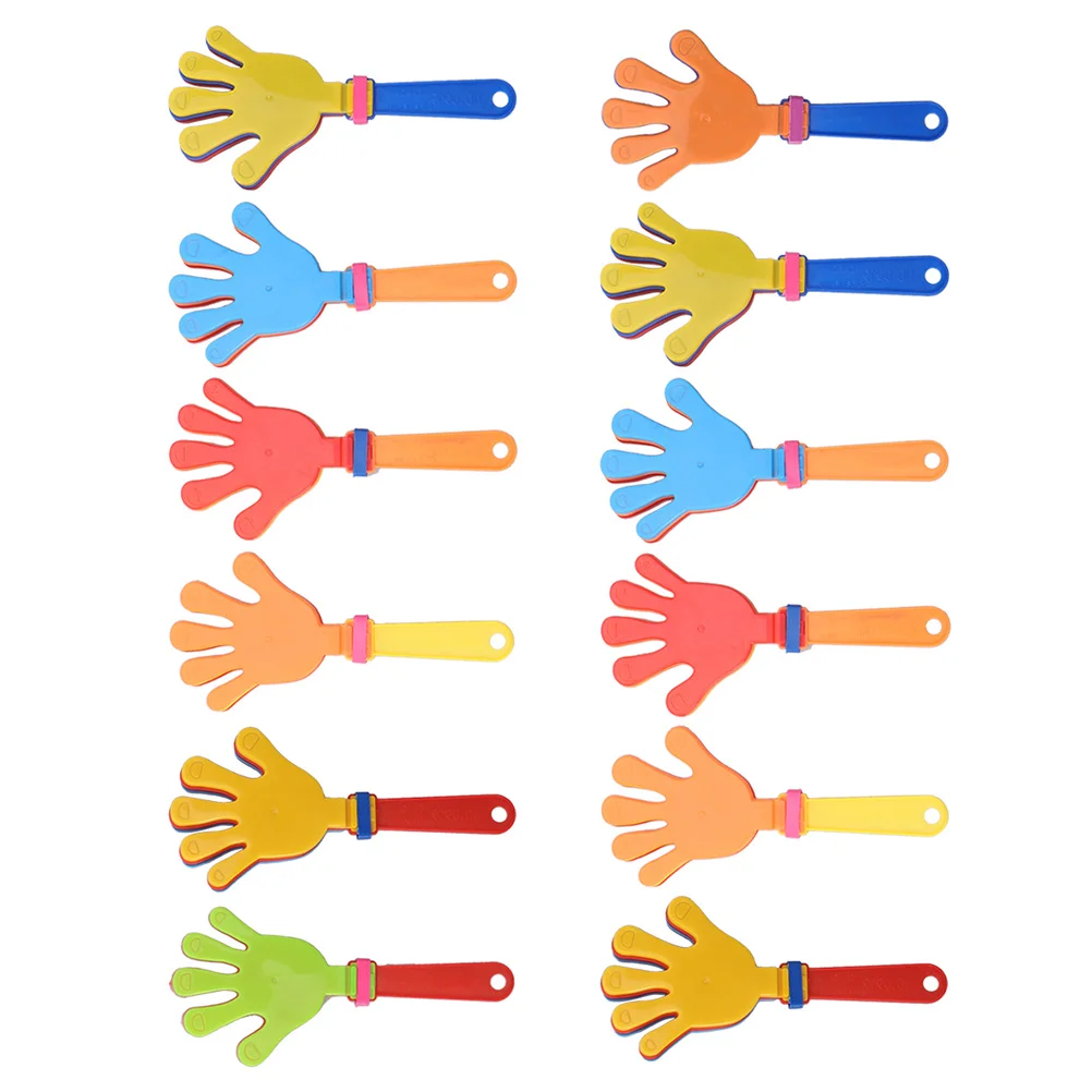 12 PCS Plastic Palm Clap Funny Hand Clapper Toy Kids Hands Clapping Cheering Prop Applause Maker
12 PCS Plastic Palm Clap Funny Hand Clapper Toy Kids Hands Clapping Cheering Prop Applause Maker