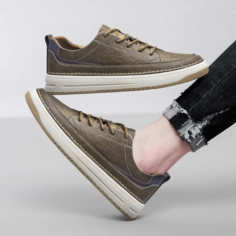 Новые повседневные туфли. Удобный и высококачественный спортивный стиль. Горячая продажа классической мужской повседневной обуви. Уличная обувь на шнуровке. 
Новые повседневные туфли. Удобный и высококачественный спортивный стиль. Горячая продажа классической мужской повседневной обуви. Уличная обувь на шнуровке.