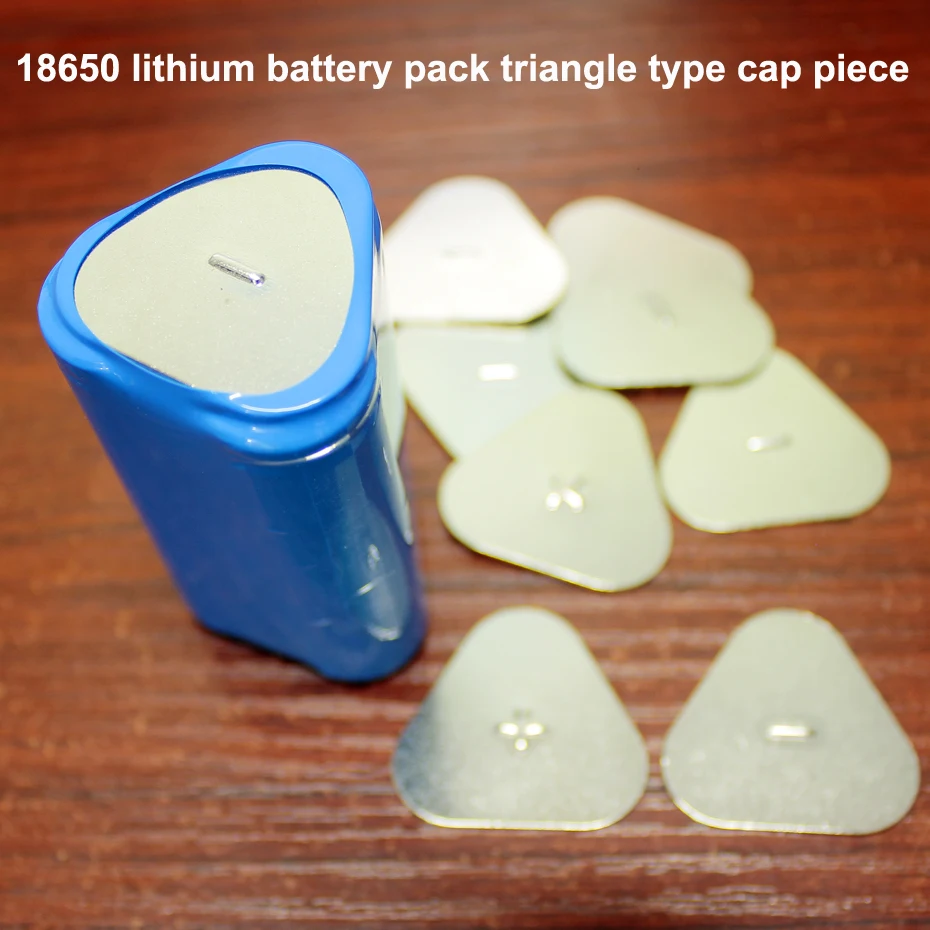 50pcs/lot 18650 lithium battery cap battery pack 3S triangle positive and negative sheet carbon steel plating spot solder
50pcs/lot 18650 lithium battery cap battery pack 3S triangle positive and negative sheet carbon steel plating spot solder