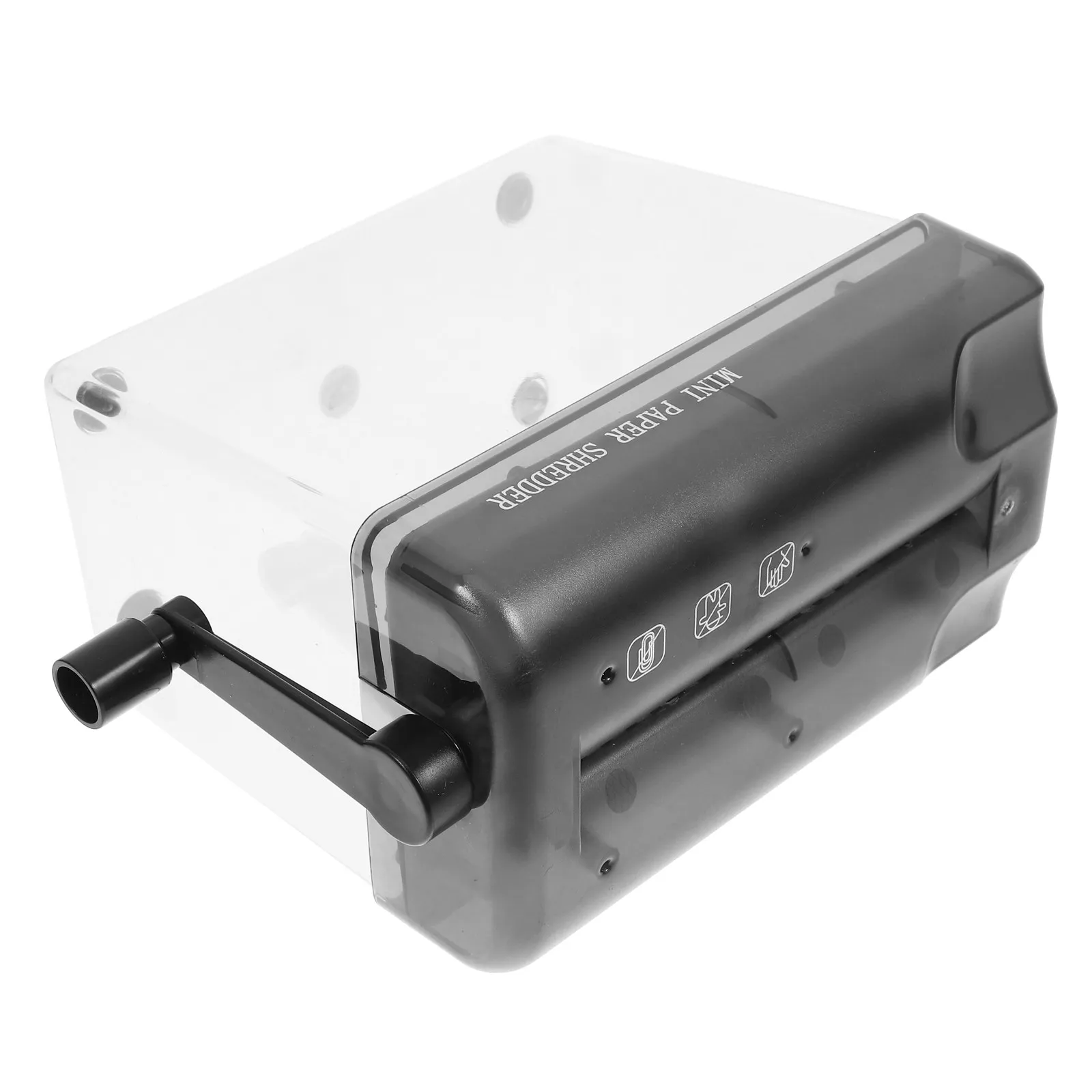 Portable Hand Crank Paper Shredder Manual Desktop Small Wear-Resistant Office Household School Handheld Paper Shredder Tool
Portable Hand Crank Paper Shredder Manual Desktop Small Wear-Resistant Office Household School Handheld Paper Shredder Tool