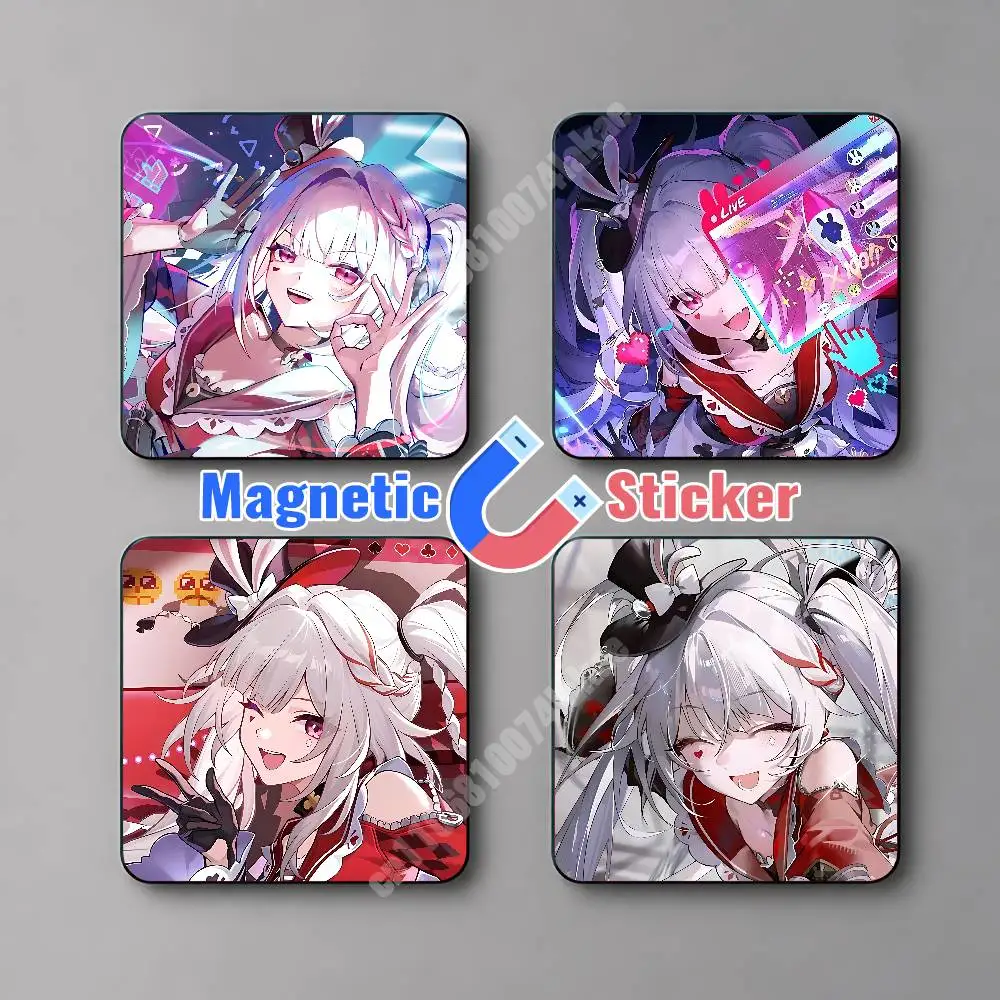 Honkai Star Rail Sparxie Magnetic Sticker Reflective Fridge Decal for Metal Surfaces Magnet Sign
Honkai Star Rail Sparxie Magnetic Sticker Reflective Fridge Decal for Metal Surfaces Magnet Sign