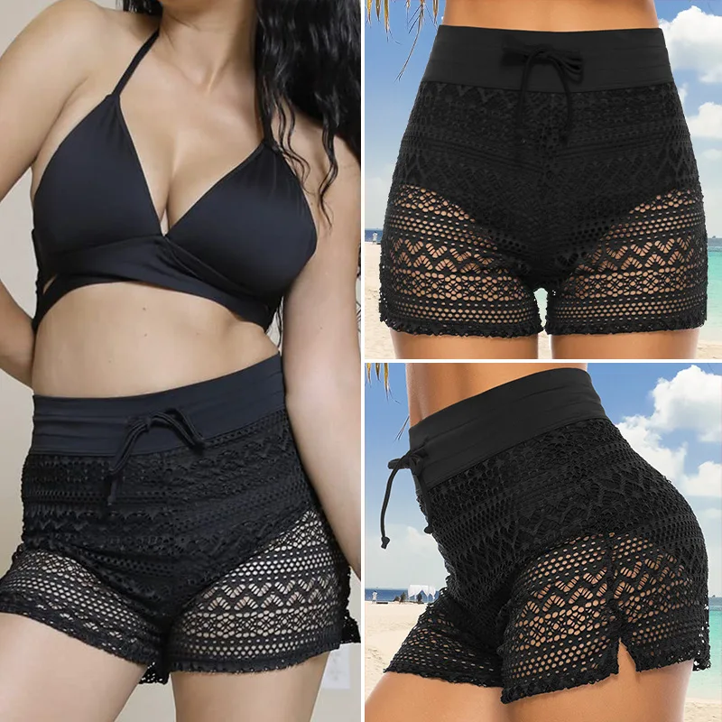 Swimming Trunks for Women Lace Solid Color Boxer Shorts Ladies Flat Corner Spa Conservative Swim Trunks Shorts
Swimming Trunks for Women Lace Solid Color Boxer Shorts Ladies Flat Corner Spa Conservative Swim Trunks Shorts