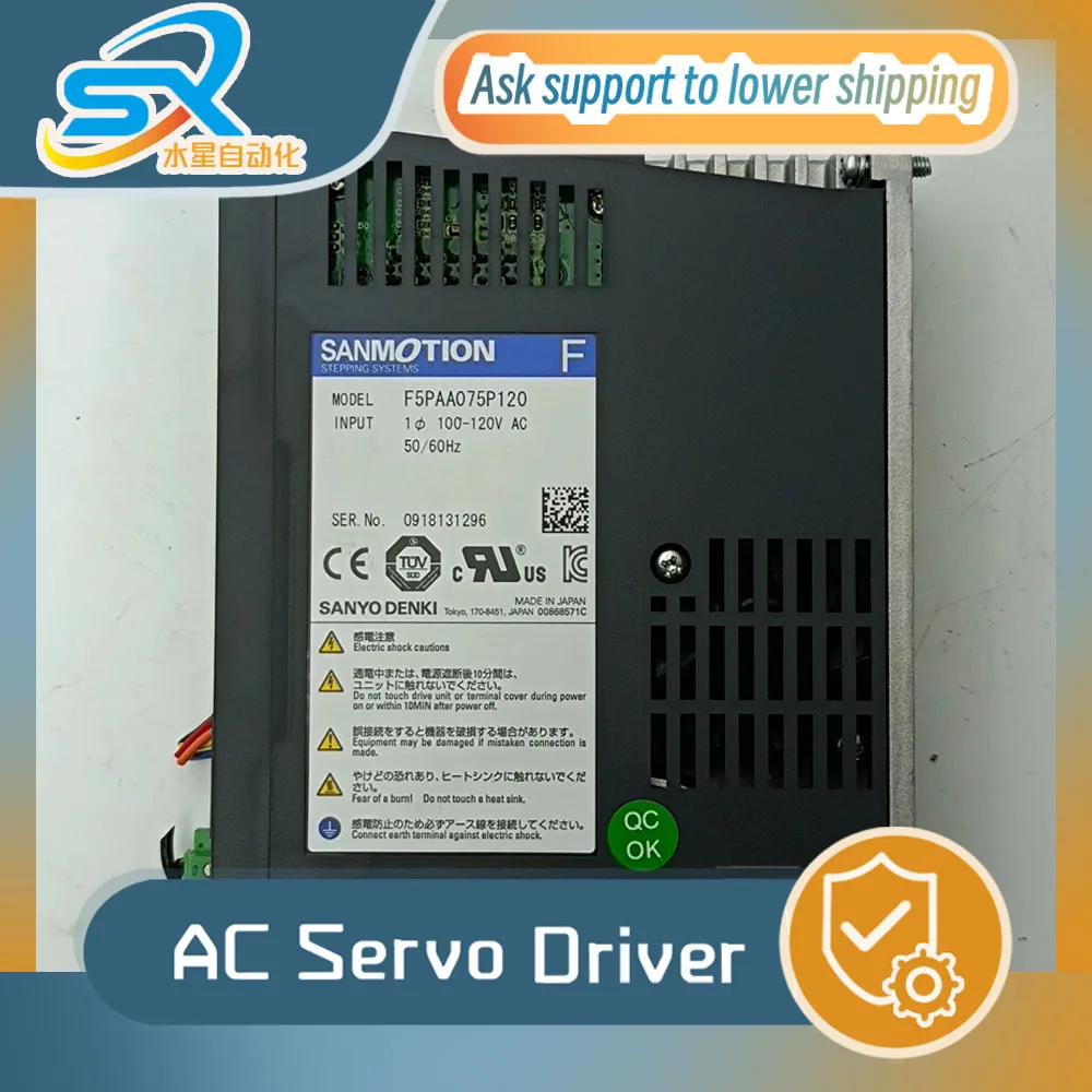 New SANYO DENKI F5PAA075P120 Servo Driver High Quality Industriall Automation
New SANYO DENKI F5PAA075P120 Servo Driver High Quality Industriall Automation