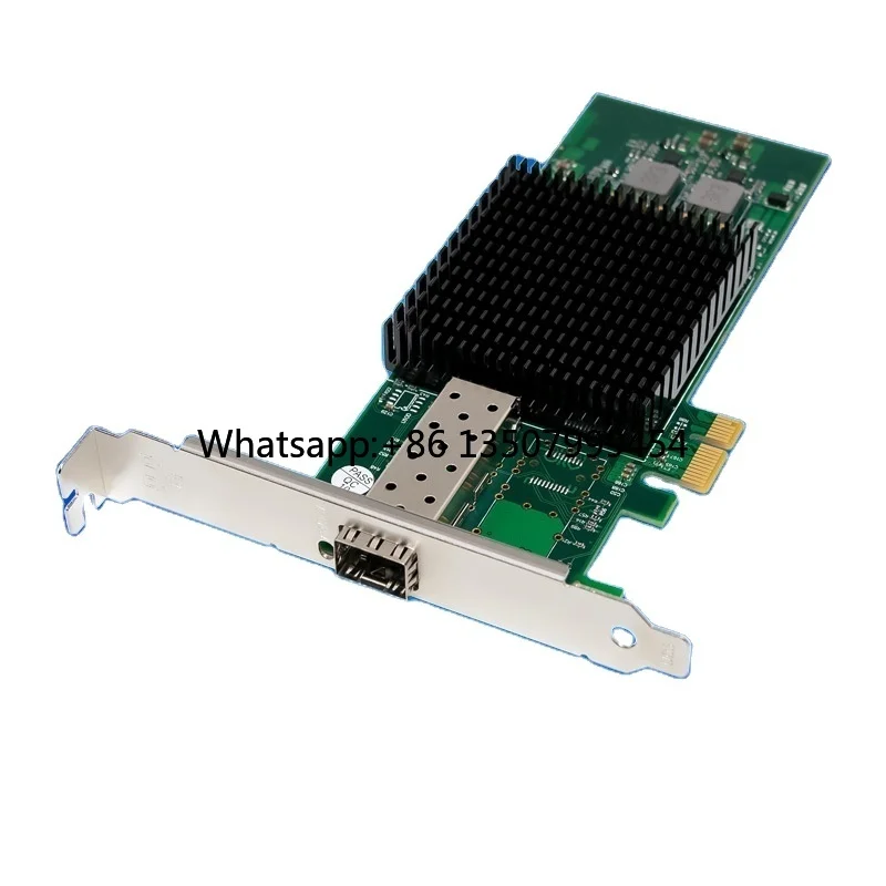PCIe X1 Mellanox CX-3 Single Optical Port 10Gbps SFP+ Internal Wired Server Network Card UEFI in Stock
PCIe X1 Mellanox CX-3 Single Optical Port 10Gbps SFP+ Internal Wired Server Network Card UEFI in Stock