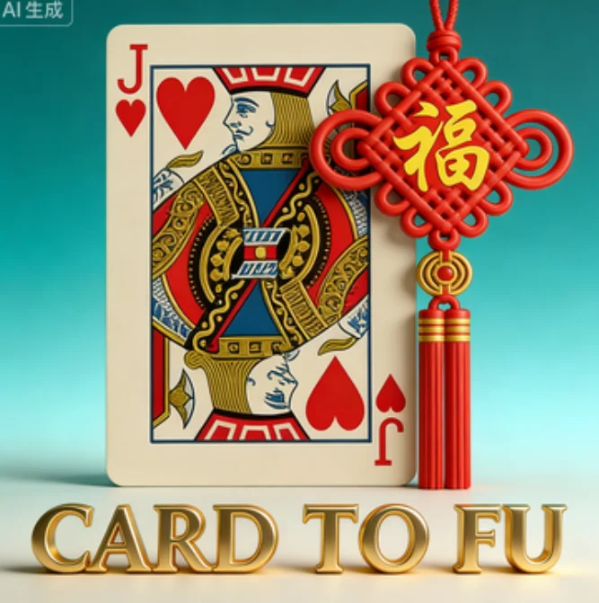 Card to Fu Magic Trick – Playing Card Changes Into Chinese Fu Pendant Funny Illusion Gimmick Stage & Close Up Magician Props
Card to Fu Magic Trick – Playing Card Changes Into Chinese Fu Pendant Funny Illusion Gimmick Stage & Close Up Magician Props