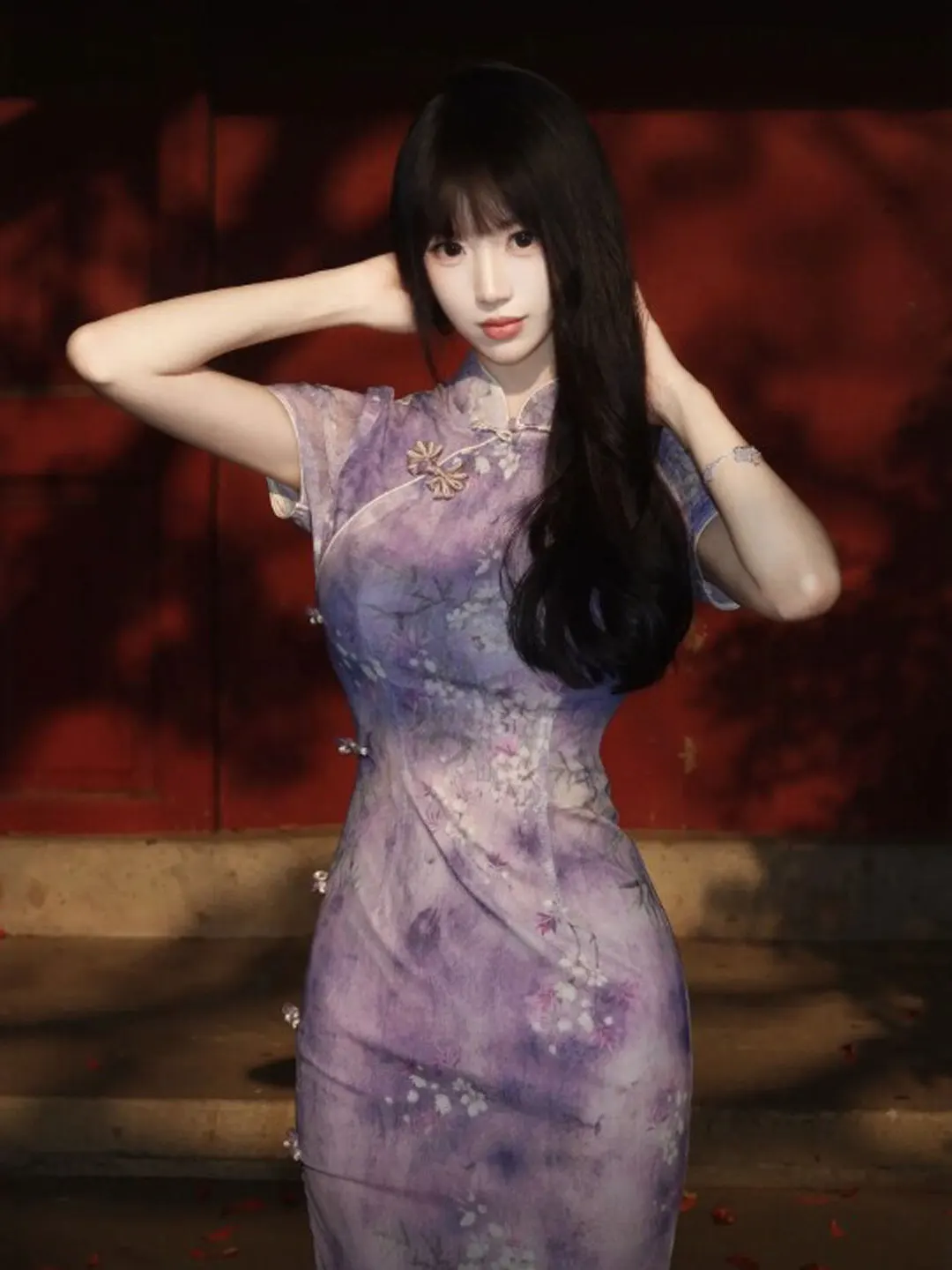 New Chinese Style Beautiful Purple Slim Fit Long Qipao Dress Summer 2026 Seasonal Elegant Lady Wind Modified Traditional Chin...
New Chinese Style Beautiful Purple Slim Fit Long Qipao Dress Summer 2026 Seasonal Elegant Lady Wind Modified Traditional Chin...