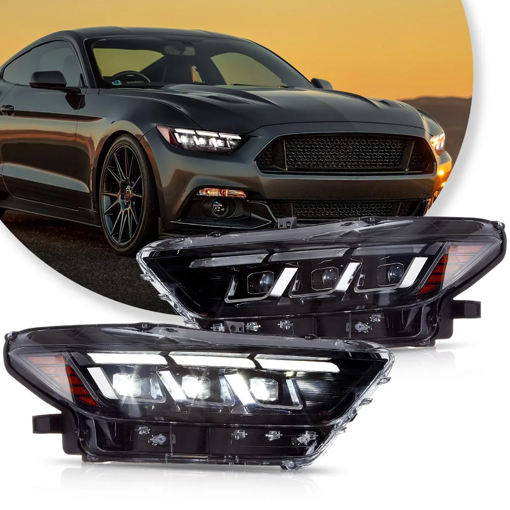 Vland LED Headlights For 2015-2017 Ford Mustang 2024 S650 Style Upgrade Head Lamp Assembly
Vland LED Headlights For 2015-2017 Ford Mustang 2024 S650 Style Upgrade Head Lamp Assembly