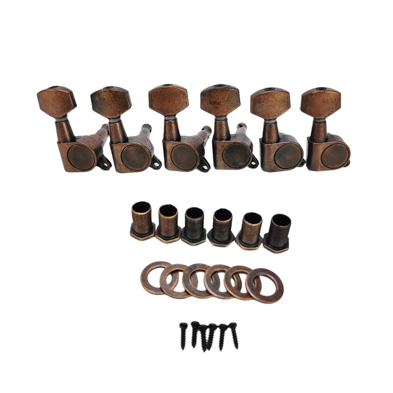 6 Pcs Guitar Tuners Guitar Tuning Pegs Tuners Machine Knobs Square Handle Guitar Button
6 Pcs Guitar Tuners Guitar Tuning Pegs Tuners Machine Knobs Square Handle Guitar Button