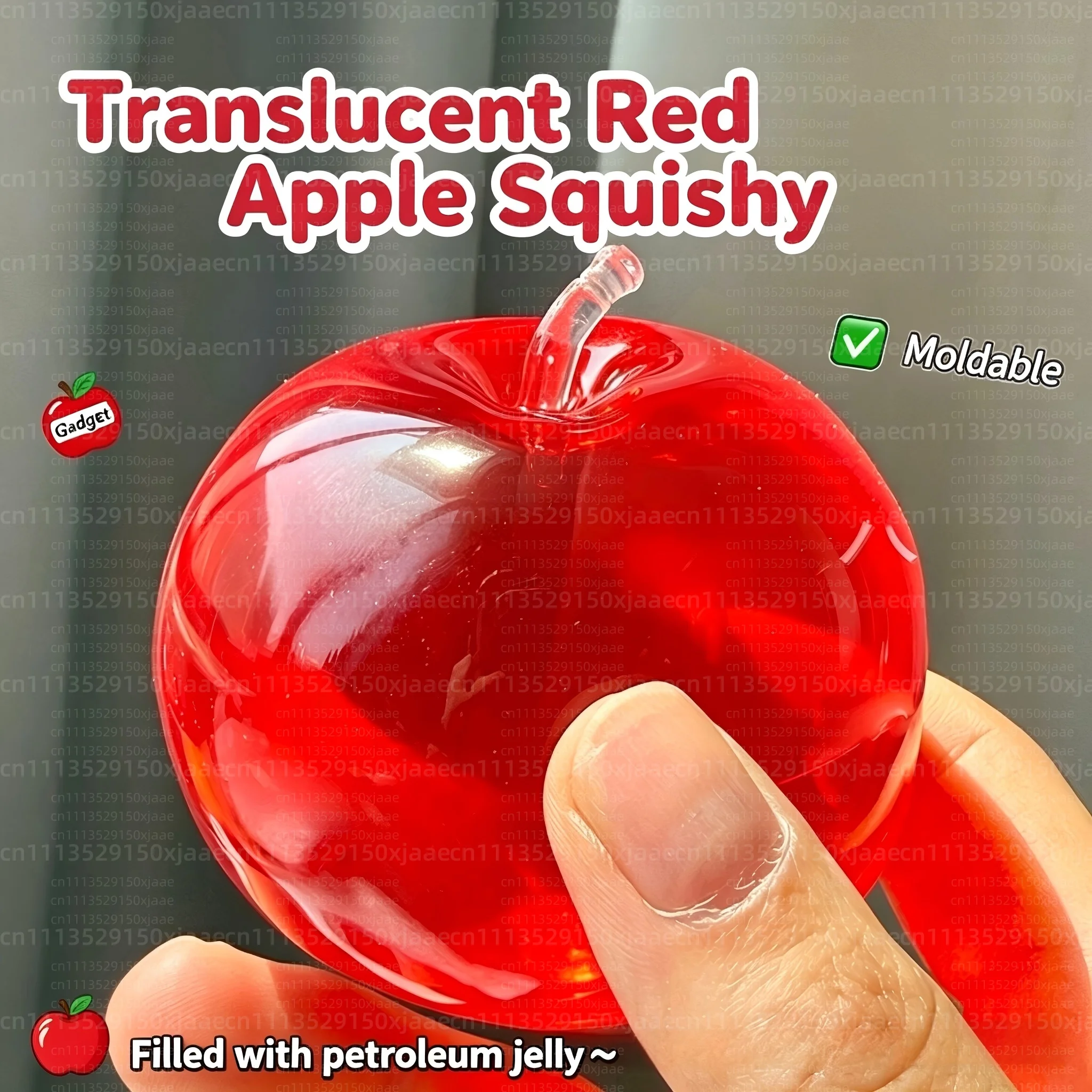 Squishy Red Apple Stress Ball Soft Fidget Sensory Toy for ADHD Autism Moldable Non-rebound Diy Squeeze Toy for Adults Kids Gift
Squishy Red Apple Stress Ball Soft Fidget Sensory Toy for ADHD Autism Moldable Non-rebound Diy Squeeze Toy for Adults Kids Gift