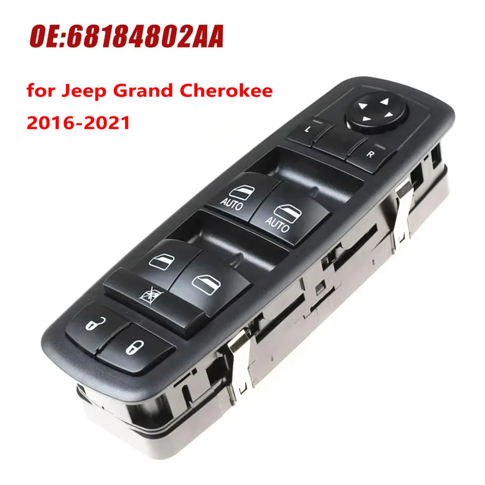 68184802AA Front Door Lock Master Window Switch Control for Jeep Grand Cherokee 2016 2017 2018 2019 2020 2021 2016-2021
68184802AA Front Door Lock Master Window Switch Control for Jeep Grand Cherokee 2016 2017 2018 2019 2020 2021 2016-2021