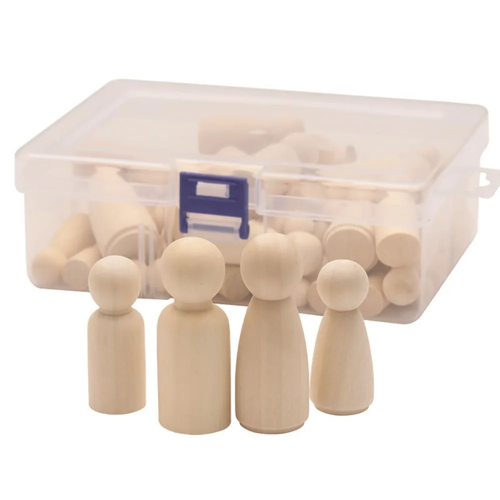 50pcs Mini Graffiti Wooden Peg Dolls Handicrafts Blank DIY Wooden Figures Natural Different Shapes Painting Dolls Toys
50pcs Mini Graffiti Wooden Peg Dolls Handicrafts Blank DIY Wooden Figures Natural Different Shapes Painting Dolls Toys
