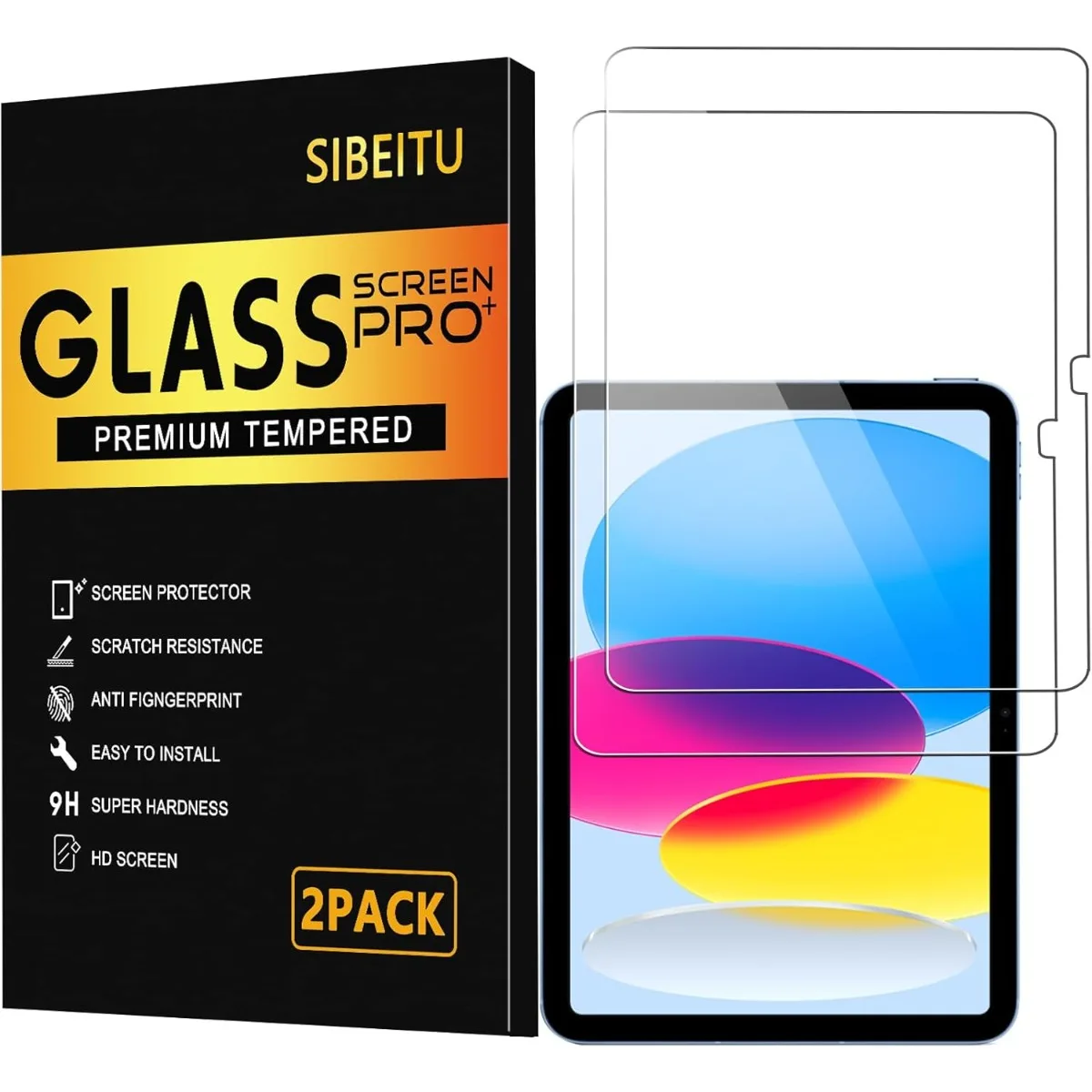 2 Pack Screen Protector for iPad 11th A16 2025 &10th Generation 10.9 Inch 2022, HD Clear 9H Hardness Tempered Glass Compatible
2 Pack Screen Protector for iPad 11th A16 2025 &10th Generation 10.9 Inch 2022, HD Clear 9H Hardness Tempered Glass Compatible