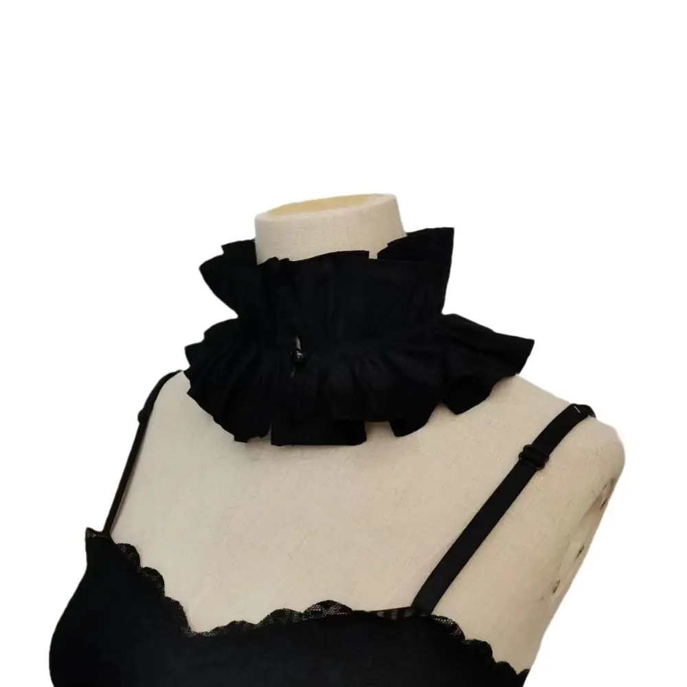 Съемный искусственный воротник, однотонный, черный, белый цвет, декоративный воротник, хлопковый, с рюшами на шее, кружевной воротник-стойка, четыре сезона
Съемный искусственный воротник, однотонный, черный, белый цвет, декоративный воротник, хлопковый, с рюшами на шее, кружевной воротник-стойка, четыре сезона