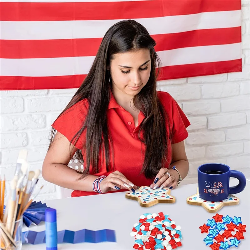 AB35-2 наборы DIY стеклянная мозаика плитка красный белый синий подарок для взрослых патриотическое украшение ручной работы для дома
AB35-2 наборы DIY стеклянная мозаика плитка красный белый синий подарок для взрослых патриотическое украшение ручной работы для дома