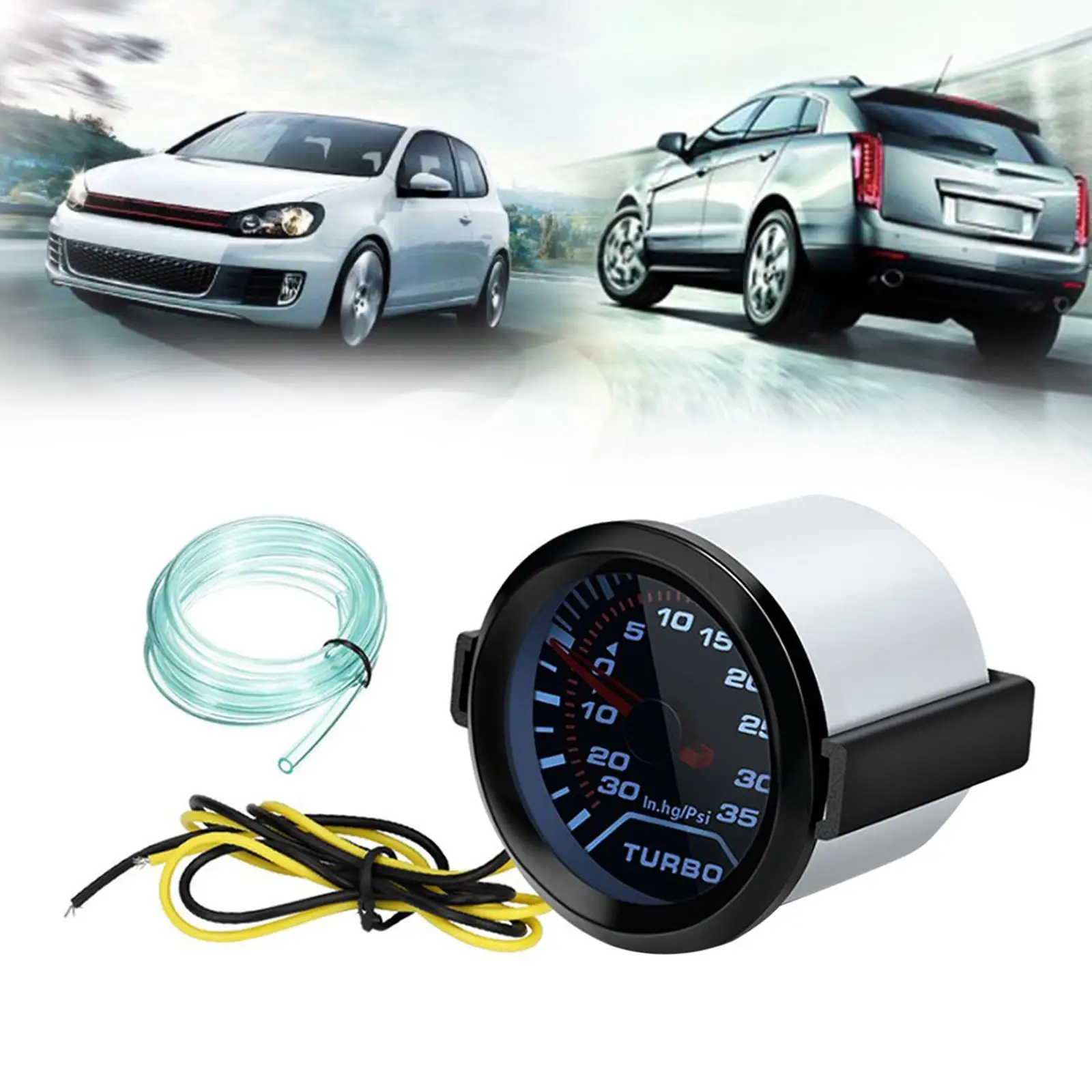 52mm Car Gauge Multifunction Turbo Pressure Meter Analog Oil Temp Digital Display Gauge for Modification and Performance
52mm Car Gauge Multifunction Turbo Pressure Meter Analog Oil Temp Digital Display Gauge for Modification and Performance