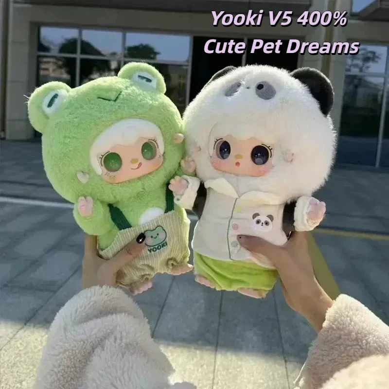 Yooki V5 400% милые мечты домашних животных, плюшевая слепая коробка, модная игрушка, милая подушка, кукла, украшение для спальни, кукла-сюрприз для девочек, подарки
Yooki V5 400% милые мечты домашних животных, плюшевая слепая коробка, модная игрушка, милая подушка, кукла, украшение для спальни, кукла-сюрприз для девочек, подарки