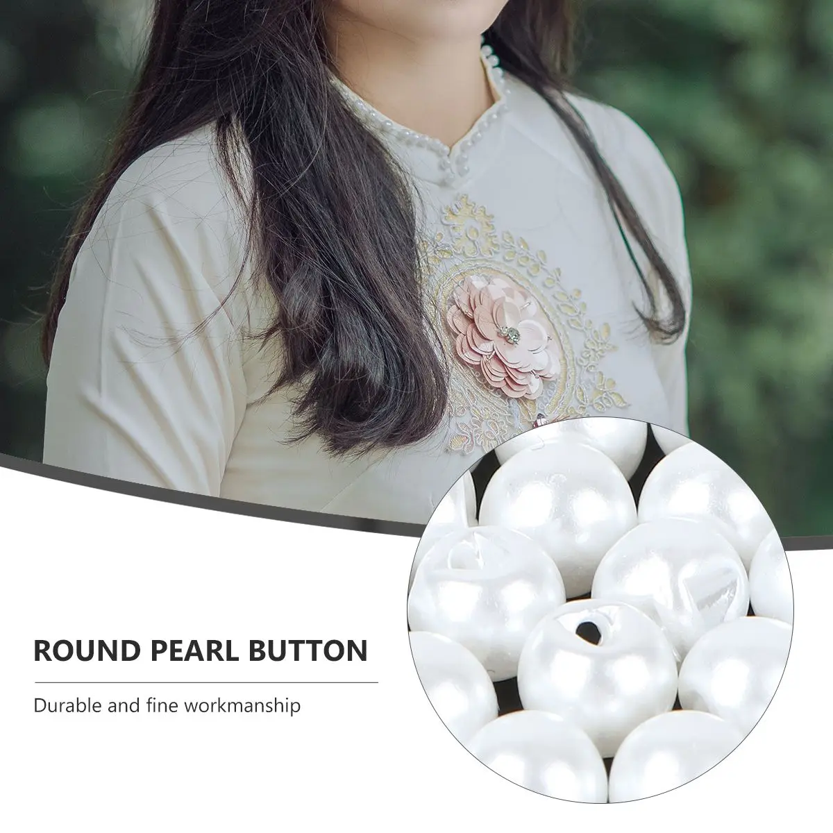 50pcs Pearl Buttons Round Colorful 6mm White Smooth Surface DIY Clothing Decor Sewing Accessories Fashion Nail Jewelry
50pcs Pearl Buttons Round Colorful 6mm White Smooth Surface DIY Clothing Decor Sewing Accessories Fashion Nail Jewelry