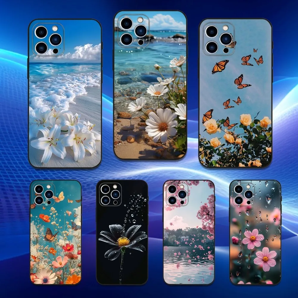 Lovely Flowers Art Phone Case For iPhone 16,15,14,13,12,11 Plus,Pro Max,XS,X,XR,SE,Mini,8,7,Soft Silicone Black Cover
Lovely Flowers Art Phone Case For iPhone 16,15,14,13,12,11 Plus,Pro Max,XS,X,XR,SE,Mini,8,7,Soft Silicone Black Cover