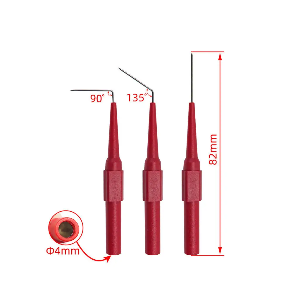 15Pcs Car Test Probes Professional Heavy-Duty Banana Plug to Alligator Clip Test Leads for Automotive Diagnostics Electrical
15Pcs Car Test Probes Professional Heavy-Duty Banana Plug to Alligator Clip Test Leads for Automotive Diagnostics Electrical