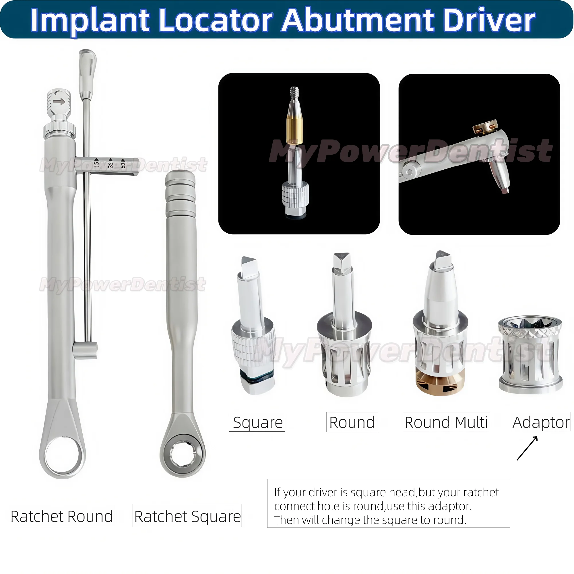 Локатор зубных имплантатов, динамометрический ключ, трещотка, ручная отвертка, треугольная круглая квадратная головка, O-S-S PORT
Локатор зубных имплантатов, динамометрический ключ, трещотка, ручная отвертка, треугольная круглая квадратная головка, O-S-S PORT
