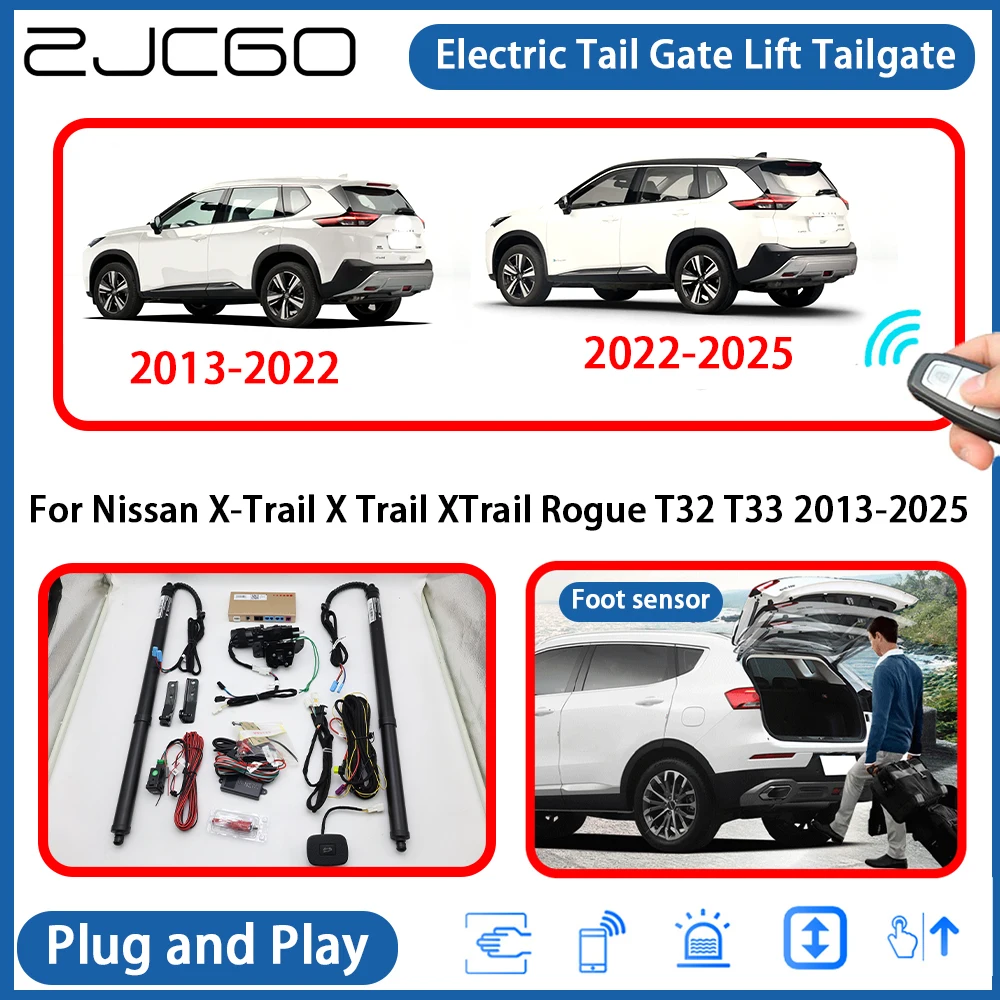 for Nissan X-Trail X Trail XTrail Rogue T32 T33 2013-2025 Automatic Powered Tailgate Power Liftgate Electric Tail Gate Lift
for Nissan X-Trail X Trail XTrail Rogue T32 T33 2013-2025 Automatic Powered Tailgate Power Liftgate Electric Tail Gate Lift