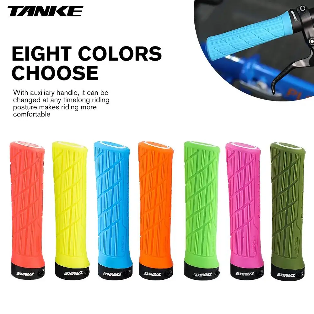 TANKE Bike Handlebar Grips Silicone Handle Bar Covers 1 Pair MTB Mountain Road Folding Bicycle Covers Cycling Accessories Parts
TANKE Bike Handlebar Grips Silicone Handle Bar Covers 1 Pair MTB Mountain Road Folding Bicycle Covers Cycling Accessories Parts