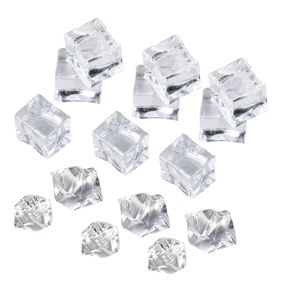 100pcs Simulated Ice Cubes Acrylic Artificial Blocks for Photography Props Decoration Home Bar Shop Clear Reusable
100pcs Simulated Ice Cubes Acrylic Artificial Blocks for Photography Props Decoration Home Bar Shop Clear Reusable