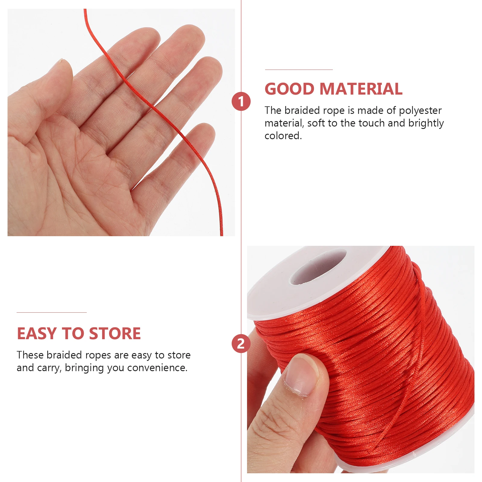 6 Rolls 100M Polyester Macrame Cord Braided Bracelet Knitting Crochet Thread Colored String DIY Jewelry Accessories
6 Rolls 100M Polyester Macrame Cord Braided Bracelet Knitting Crochet Thread Colored String DIY Jewelry Accessories