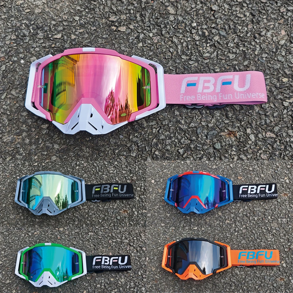 Fashion 2025 FBFU All-Day Ski Bicycle Goggles HD Lenses, Protective, Windproof Sandproof, Breathable, Men Women Ski Off-Road
Fashion 2025 FBFU All-Day Ski Bicycle Goggles HD Lenses, Protective, Windproof Sandproof, Breathable, Men Women Ski Off-Road
