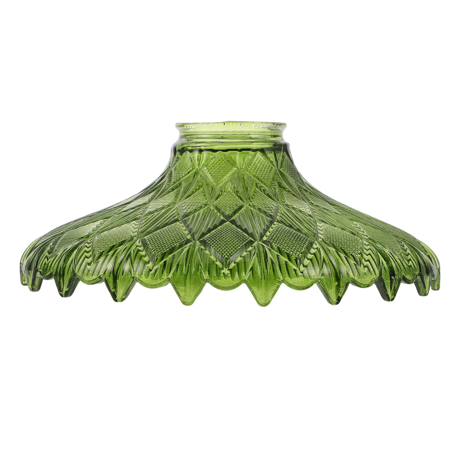 Glass Lampshade Green Vintage Replacement 45Mm Opening E26 E27 Socket for Table Floor Bedside Lamp Victorian Crystal Accent
Glass Lampshade Green Vintage Replacement 45Mm Opening E26 E27 Socket for Table Floor Bedside Lamp Victorian Crystal Accent