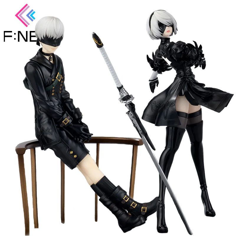 NieR:Automata Ver1.1a Original F:NEX YoRHa No. Тип Б ЙоРаха No 9, аниме-фигурка типа S, Коллекционная модель, орнамент, игрушки, подарки
NieR:Automata Ver1.1a Original F:NEX YoRHa No. Тип Б ЙоРаха No 9, аниме-фигурка типа S, Коллекционная модель, орнамент, игрушки, подарки