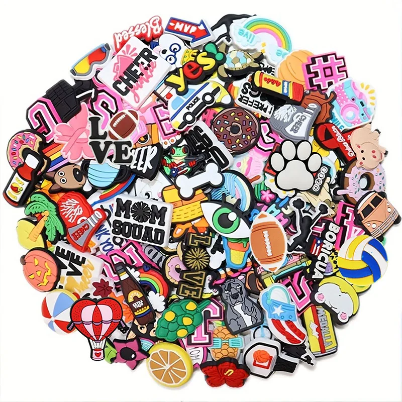 5/10/20pcs Random Shoe Buckle No Repetition Randomly Different Styles Single Shoe Charms Wholesale Cartoon Decorations for Clogs
5/10/20pcs Random Shoe Buckle No Repetition Randomly Different Styles Single Shoe Charms Wholesale Cartoon Decorations for Clogs