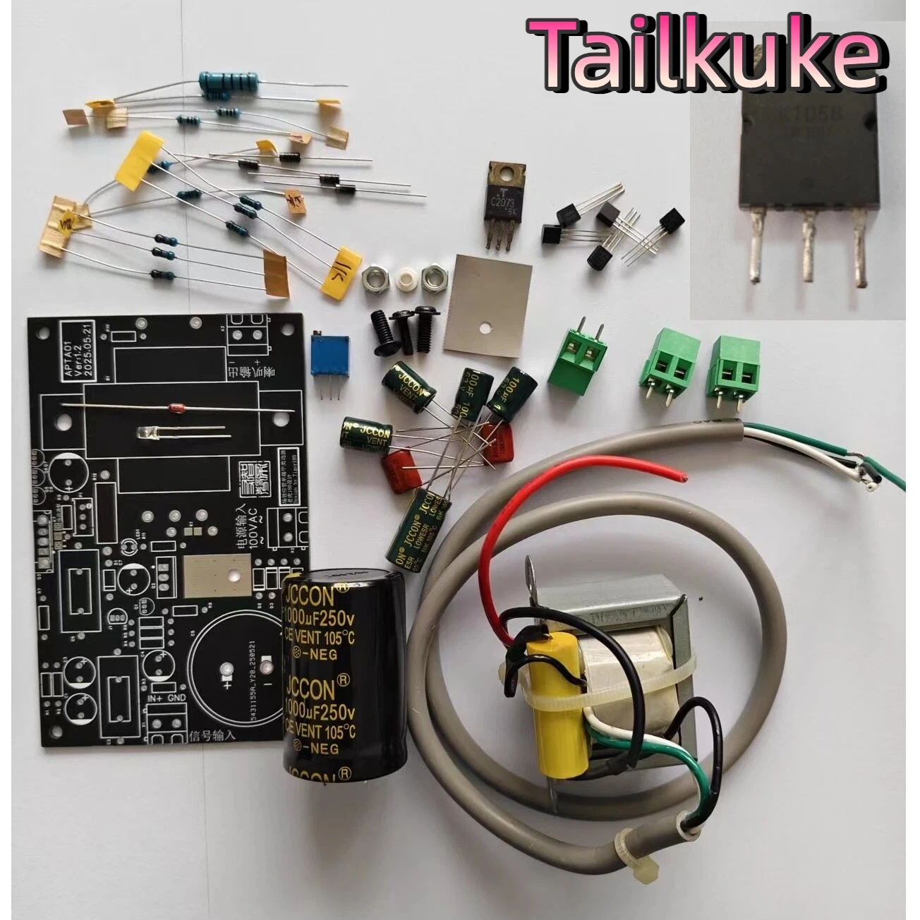 Shop 180 Design FET Single-Ended Class A Amplifier Kit with Output Transformer
Shop 180 Design FET Single-Ended Class A Amplifier Kit with Output Transformer