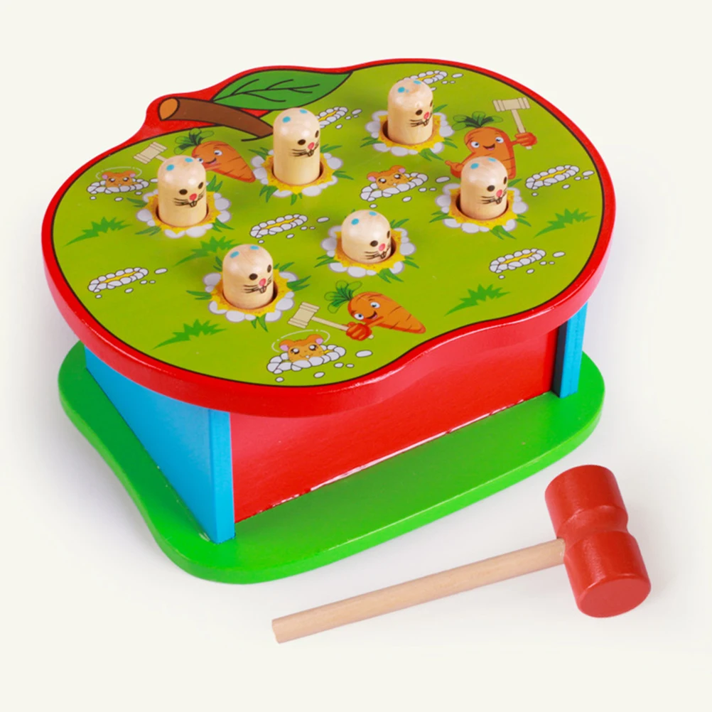 Wooden Knock Table Hammer Beat Educational Training Coordination Baby Hand Eye Development Strengthen Muscles Playtime Bright
Wooden Knock Table Hammer Beat Educational Training Coordination Baby Hand Eye Development Strengthen Muscles Playtime Bright