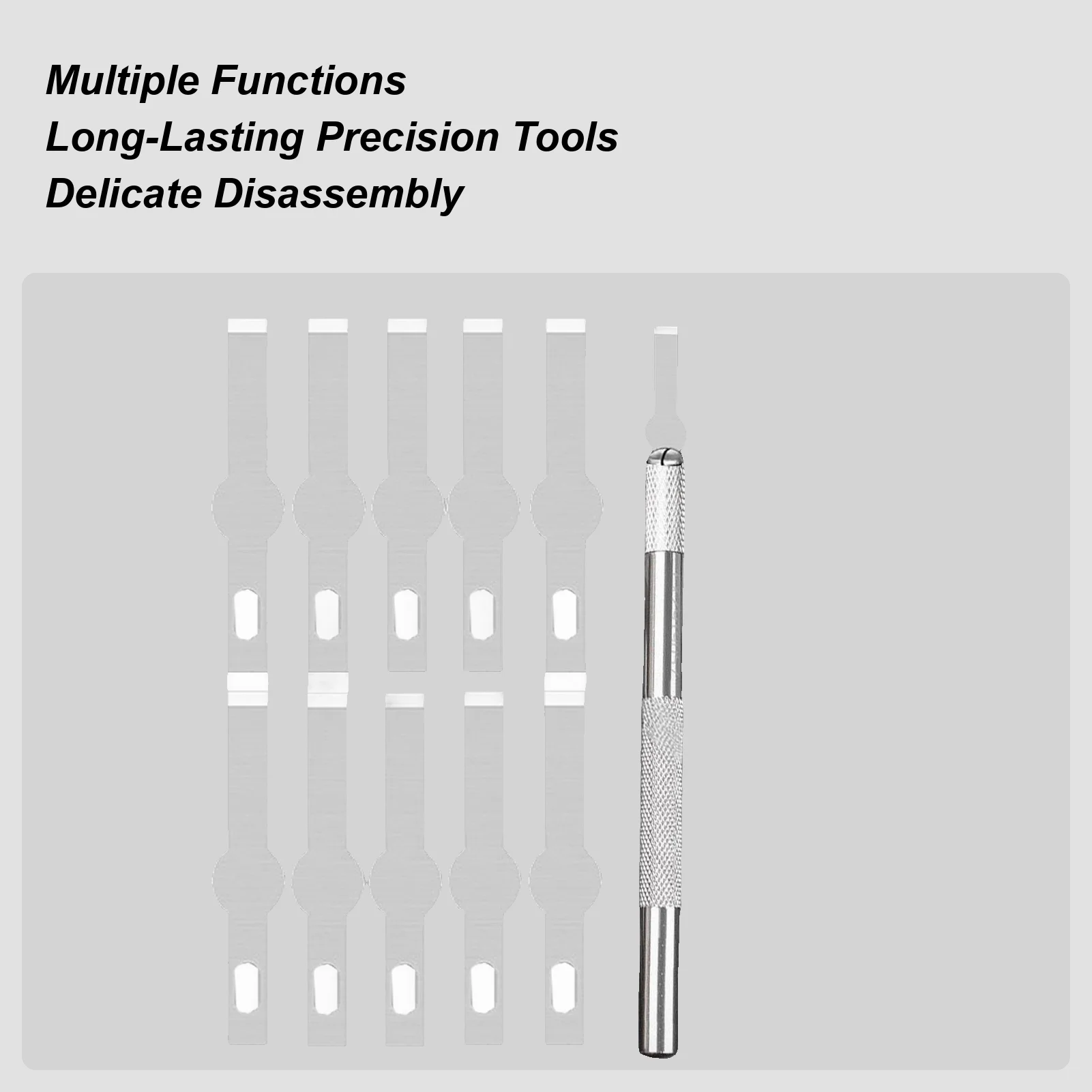 Pry Tools For Electronics Phone Repair Glue Remover Anti-Slip Handle Precise Spudger Opener For Opening Glass Screen Computer
Pry Tools For Electronics Phone Repair Glue Remover Anti-Slip Handle Precise Spudger Opener For Opening Glass Screen Computer
