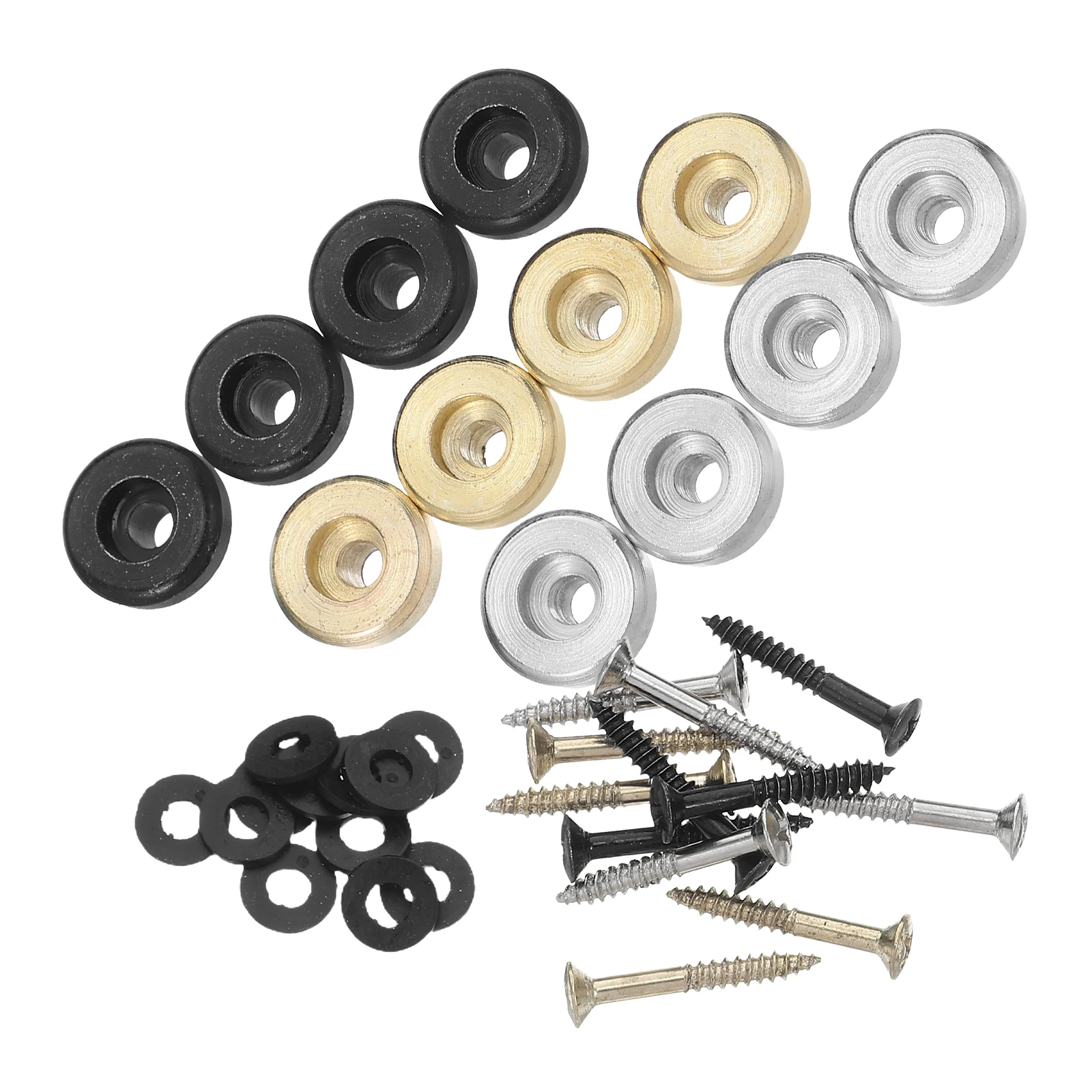 12pcs Guitar Strap Buckle Closures Locking System Secure Button Pins Durable Hardware Replacement For Acoustic Electric Bass
12pcs Guitar Strap Buckle Closures Locking System Secure Button Pins Durable Hardware Replacement For Acoustic Electric Bass