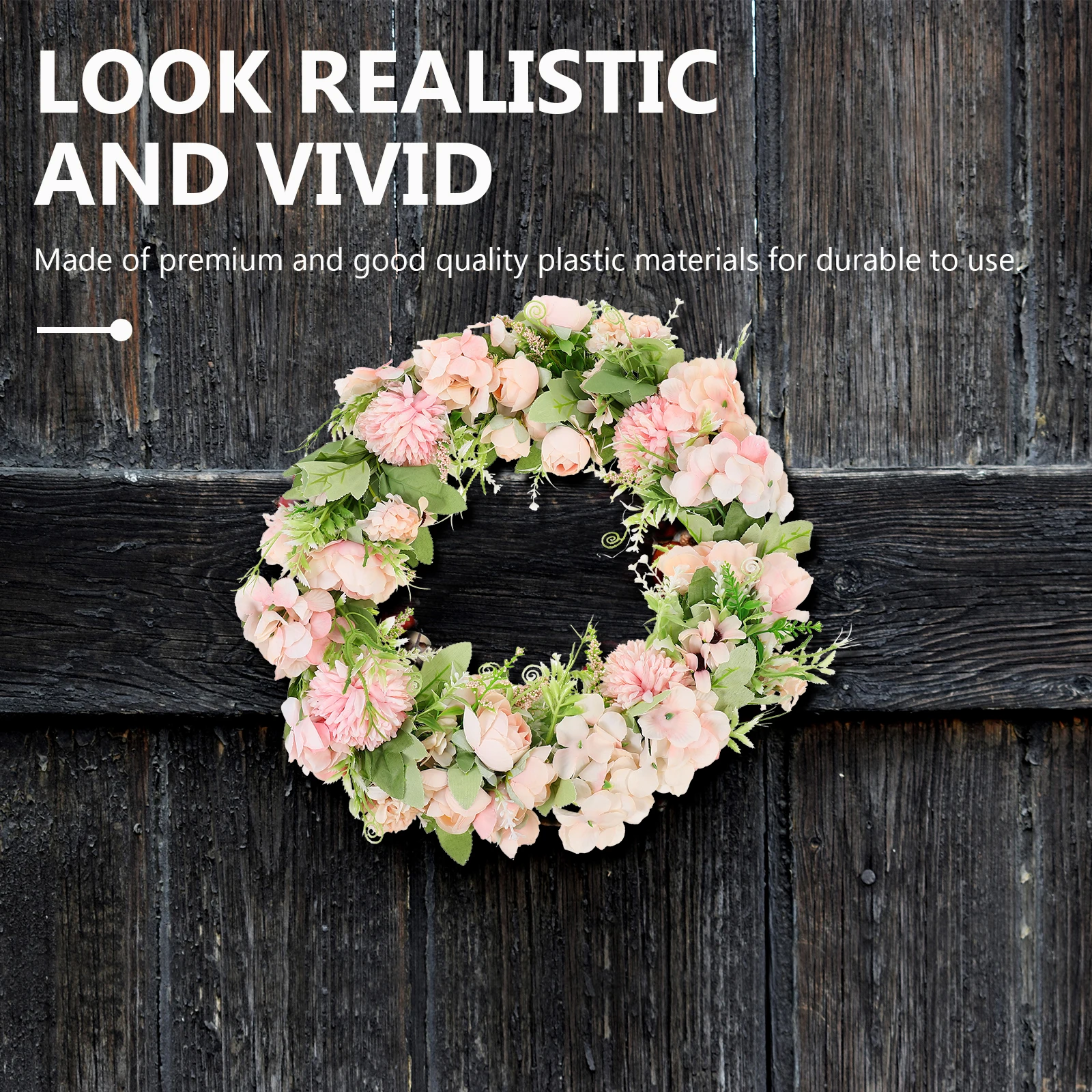 1pc Artificial Hydrangea Garland for Door Home Decor Party Display Simulated Wreath Hanging Garland Decorative Wreath
1pc Artificial Hydrangea Garland for Door Home Decor Party Display Simulated Wreath Hanging Garland Decorative Wreath