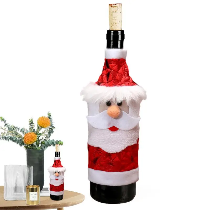 Christmas Wine Bottle Cover Cute Snowman Santa Claus Champagne Bottle Cover Sleeve New Year Party Home Decor Supplies Gift
Christmas Wine Bottle Cover Cute Snowman Santa Claus Champagne Bottle Cover Sleeve New Year Party Home Decor Supplies Gift